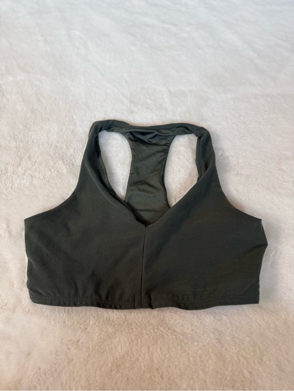 ALO Softsculpt Green Base Bra